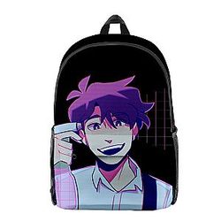 Wilbur Soot Backpack - Printed Shoulder Waterproof Collage Backpacks