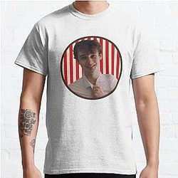 Wilbur Soot T-Shirts - Wilbur Soot in a circle | Dream SMP | Your new boyfriend Classic T-Shirt RB2605
