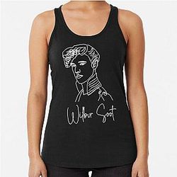 Wilbur Soot Tank Tops - Wilbur Soot Racerback Tank Top RB2605