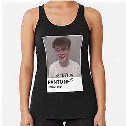 Wilbur Soot Tank Tops - Wilbur Soot Soft Pantone Racerback Tank Top RB2605