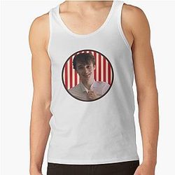Wilbur Soot Tank Tops - Wilbur Soot in a circle | Dream SMP | Your new boyfriend Tank Top RB2605
