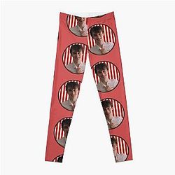 Wilbur Soot Leggings - Wilbur Soot in a circle | Dream SMP | Your new boyfriend Leggings RB2605