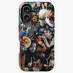 strange will wood collage iPhone Tough Case