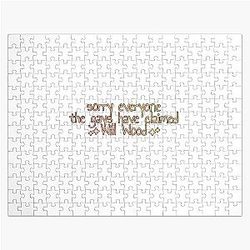 Sorry Everyone The Gays Have Claimed Will Wood Jigsaw Puzzle