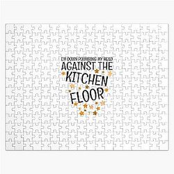 Against The Kitchen Floor Will Wood Design Jigsaw Puzzle