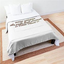 Sorry Everyone The Gays Have Claimed Will Wood Comforter