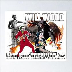 coolest will wood shirt ever Poster