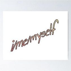 imemyself Will Wood Poster