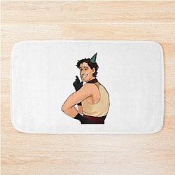 Emcee Will Wood Bath Mat