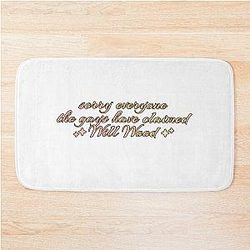 Sorry Everyone The Gays Have Claimed Will Wood Bath Mat