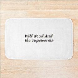 Will Wood And The Tapeworms Bath Mat