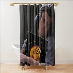 "in case i make it" will wood Shower Curtain