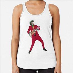 will wood joker goofy goober Racerback Tank Top