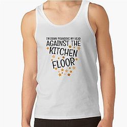 Against The Kitchen Floor Will Wood Design Tank Top