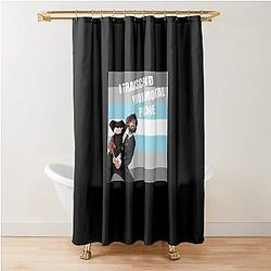 Will Wood Demiboy Flag Shower Curtain