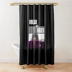 Will Wood Asexual Flag 2 Shower Curtain