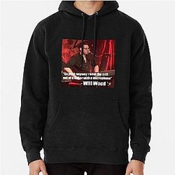 Known ableist Will Wood strikes again Pullover Hoodie