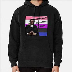 Will Wood Genderfluid Flag Pullover Hoodie