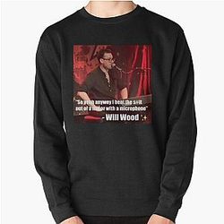 Known ableist Will Wood strikes again Pullover Sweatshirt