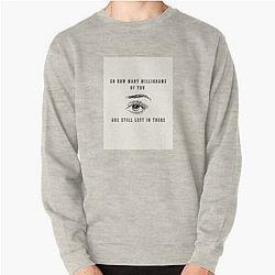 Will Wood Qoute Pullover Sweatshirt