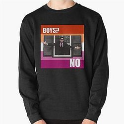 Will Wood Lesbian Flag Pullover Sweatshirt