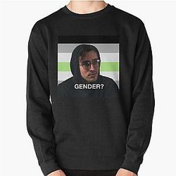 Will Wood Agender Flag Pullover Sweatshirt