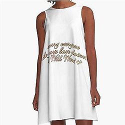 Sorry Everyone The Gays Have Claimed Will Wood A-Line Dress