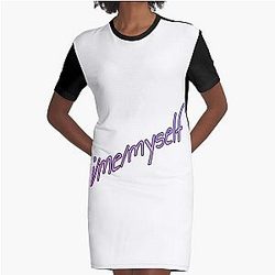 imemyself Will Wood Graphic T-Shirt Dress