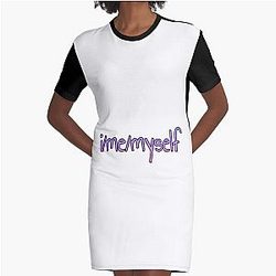 imemyself Will Wood Graphic T-Shirt Dress