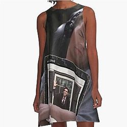 the normal album will wood A-Line Dress