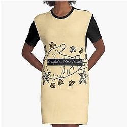 Willard Will Wood Lyrics Graphic T-Shirt Dress