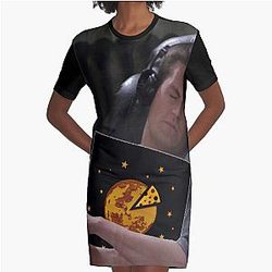 "in case i make it" will wood Graphic T-Shirt Dress