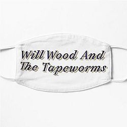 Will Wood And The Tapeworms Flat Mask
