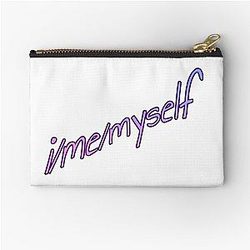 imemyself Will Wood Zipper Pouch