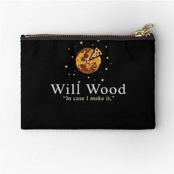 The Will Wood Zipper Pouch