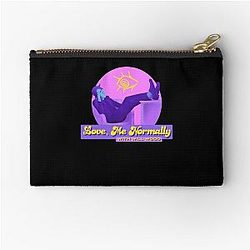 Love, Me Normally With Will Wood Zipper Pouch