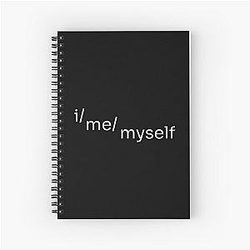 imemyself Will Wood Spiral Notebook