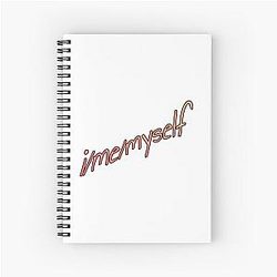 imemyself Will Wood Spiral Notebook