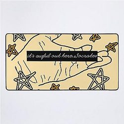 Willard Will Wood Lyrics Desk Mat