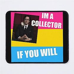Will Wood Pansexual Flag Mouse Pad