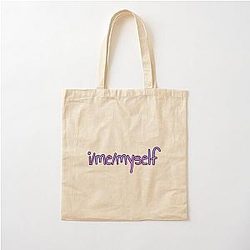 imemyself Will Wood Cotton Tote Bag