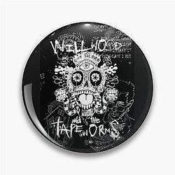 Will Wood and The Tapeworms Artwork Design Pin