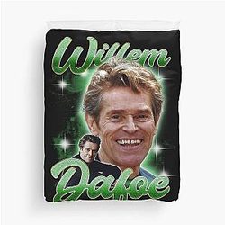 Willem Dafoe Actor Duvet Cover