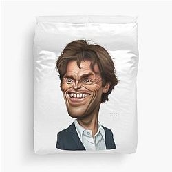 Willem Dafoe Duvet Cover