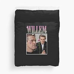 Willem Dafoe Classic T-Shirt Duvet Cover