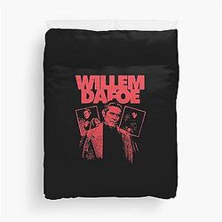 Silhouette Willem Dafoe Duvet Cover