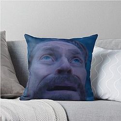 Willem Dafoe Throw Pillow