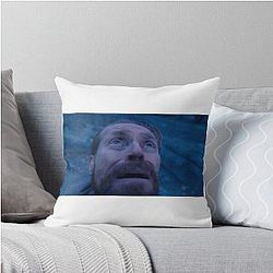 Willem Dafoe Look Up Throw Pillow