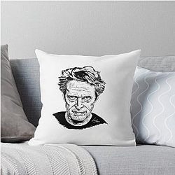 Willem Dafoe Throw Pillow
