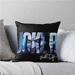 Willem Dafoe Joker Throw Pillow
